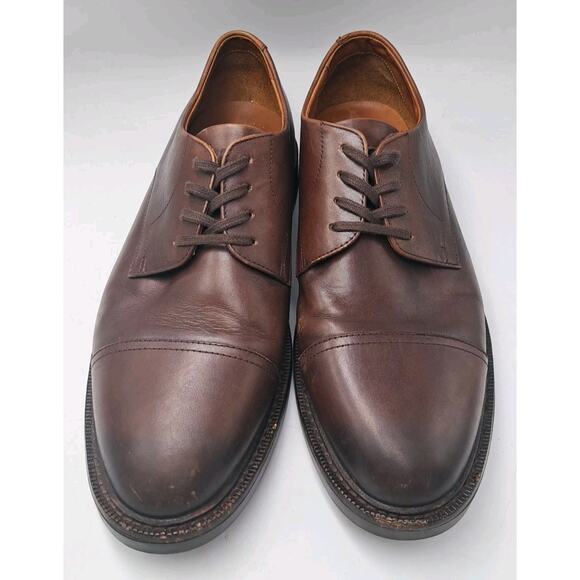 Polo Ralph Lauren Asher Captoe Oxfords Dress Shoes Mens Size 9D Brown Leather main image 16